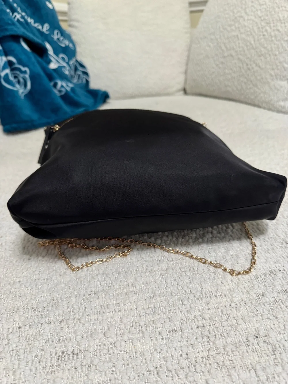 Kate Spade Keisha Blake Avenue Black Durable Nylon Crossbody with Gold Hardware